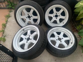 TE style wheels 4x100