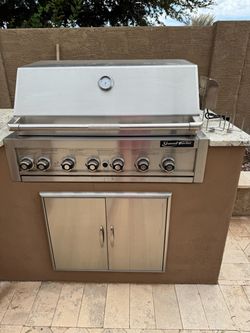Gas Grand Turbo grill/accessories
