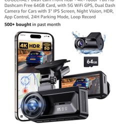Dash Cam Front And Rear 