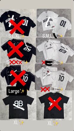 Balenciaga t-shirts