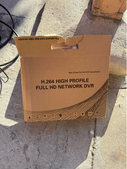 264 High Profile Full HD Network DVR