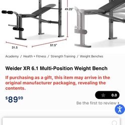Weight Bench