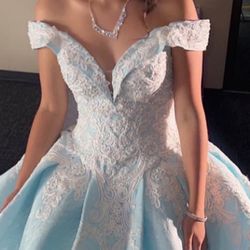 Ball Gown Dress For Sweet 15/16  Or Prom