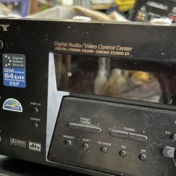 Audio receiver  Sony