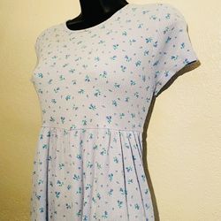 WILD FABLE, Sky Blue Daisy Dress, Size L