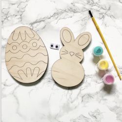 Ready To Paint Easter Wood Crafts