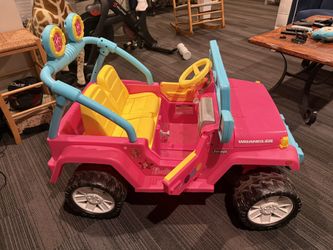 Power wheels Barbie Jeep