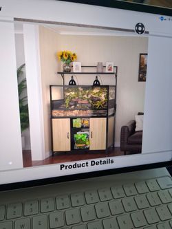 Reptile cage and stand brand new
