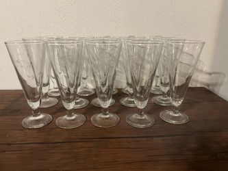 Princess House Pilsner Glasses