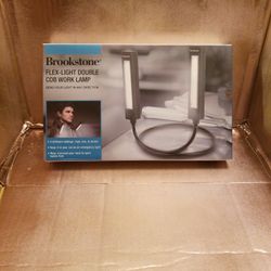 Brookstone Flex Light Double Cob Work Lamp