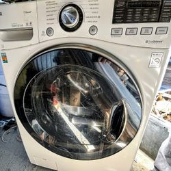 LG Front Load Washer & Electric Dryer Set – Steam – Fully Working – Levittown $550 OBO