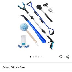 NEW IN BOX! " 8 PIECE'S". GREAT PRICE I'M SELLING FOR. ITS A NEED AND GREAT THINGS TO HAVE WHEN HAVING HIP/ KNEE REPLACEMENT. SEE ALL PHOTOS. CASH