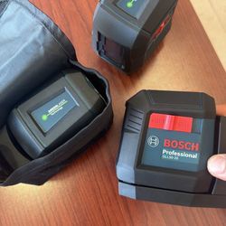 Three Green Laser 
