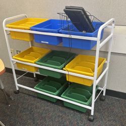 Supplies/book/toy Cart