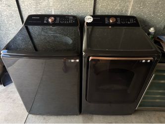 Samsung Washer And Electric Dryer Set