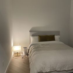 West Elm - Upholstered Bed Frame - Queen