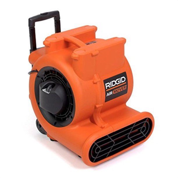 RIDGID 1625 CFM Blower Fan Air Mover with Handle and Wheels