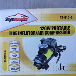 EPAuto 12V DC Portable Air Compressor Pump Digital Tire Inflator