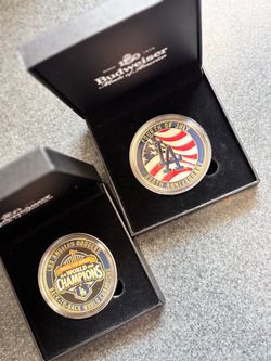 Dodgers 4th of July Commemorative Budweiser Coin