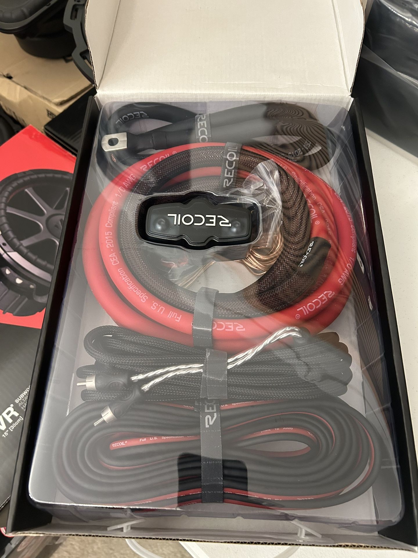 OFC 0 Gauge Amp Kit