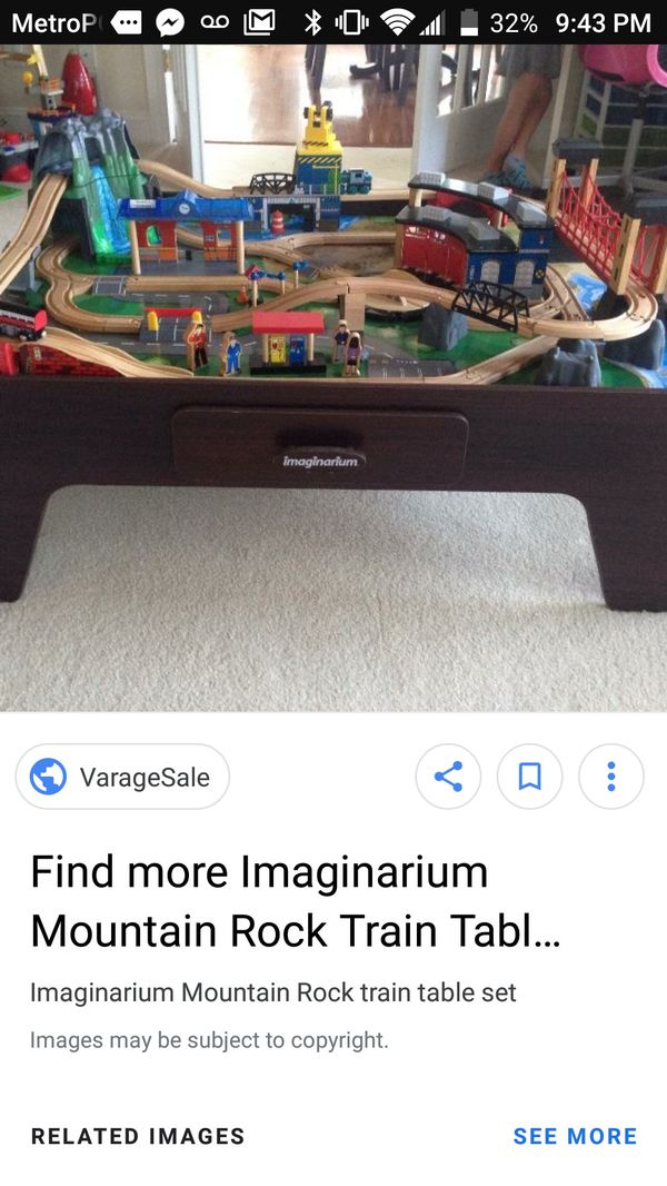 Imaginarium Mountain Train Table For Sale In Orlando Fl Offerup