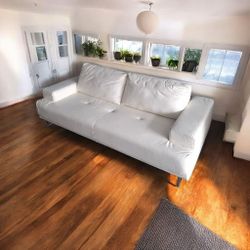 Sofa bed Leather 