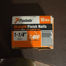 Paslode 16 Gauge Finish Nails