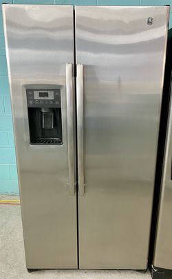 GE Stainless Steel Counter Depth Refrigerator