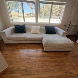 Living Spaces Sectional (FREE!)