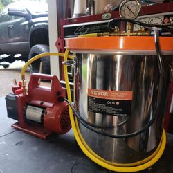 Vacuum Chamber And Pump