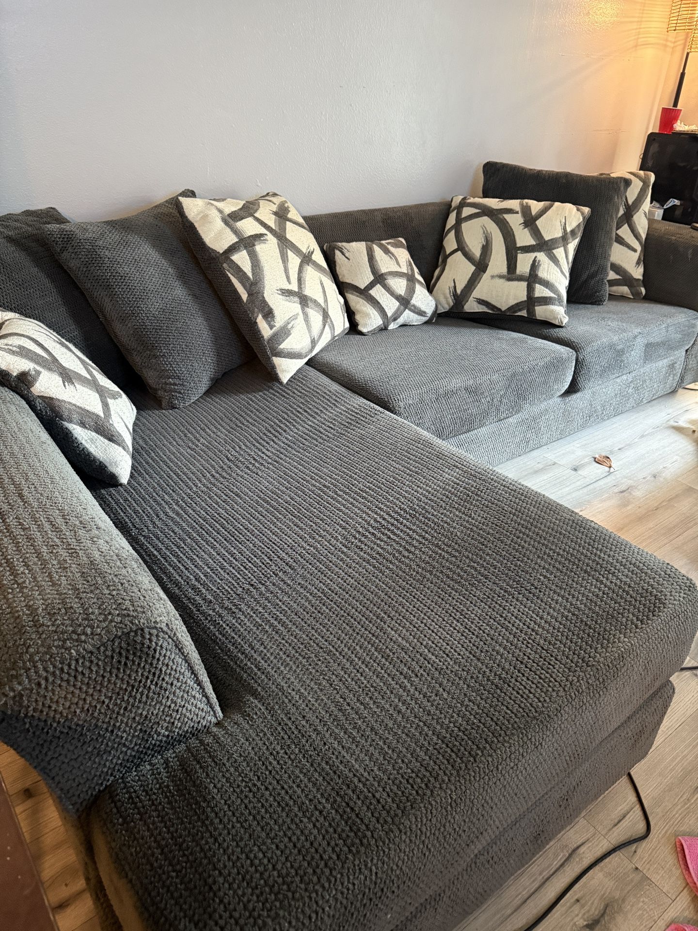 Grey Sectional Couch