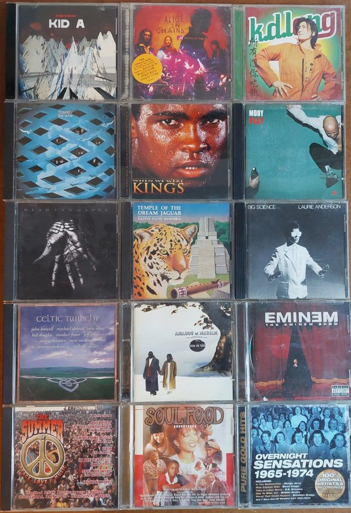 Set Of 15 cds_4
