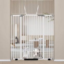New 68" Extra Tall Cat Gate, Fits 30.5"-47.5" Wide Opening Pet, Baby Dog Gate for Doorways