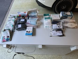 Large Lot Or Face Masks - New 