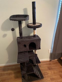 Large Multi-Level Cat Tree Tower