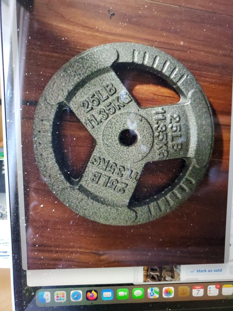 25lb 1 Inch Plate - New!