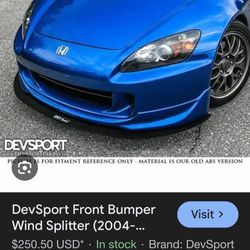 Dev Sport Front Lip Honda S2000