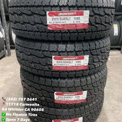 31x10.50r15 LT Landspider Wildtraxx AT New Set of Tires Installed and Balanced Set de Llantas Nuevas Instaladas y Balanceadas