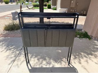Twin Headboard with LED lights and USB A and USB C ports for charging