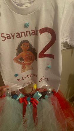 Custom birthday tutu outfit
