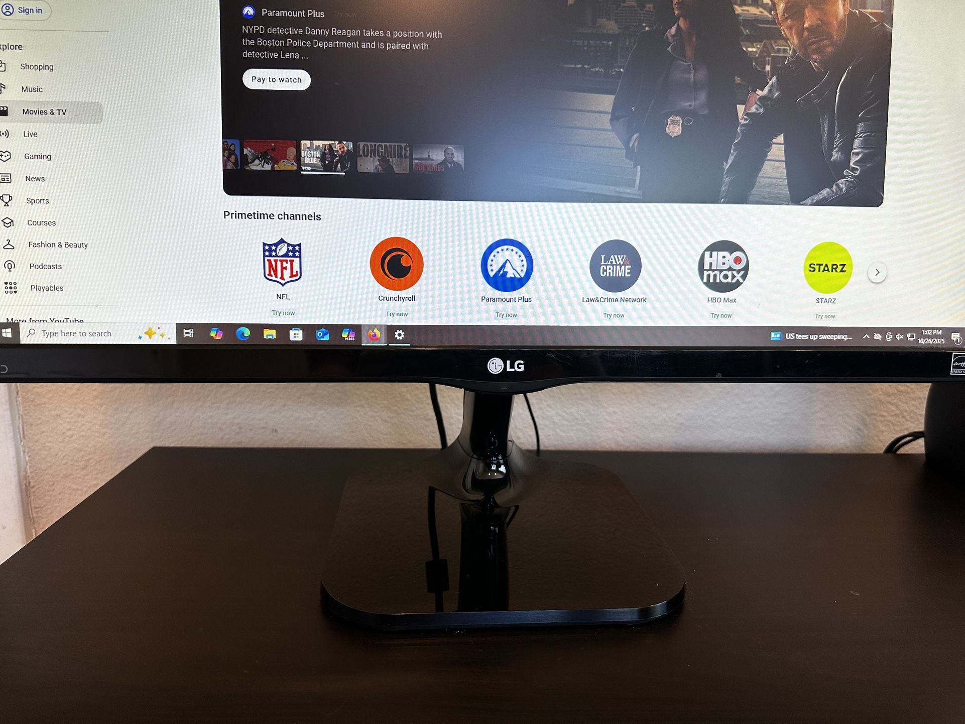 LG 24M47H -P 24” Full HD 1080p Monitor With HDMI And VGA I Put