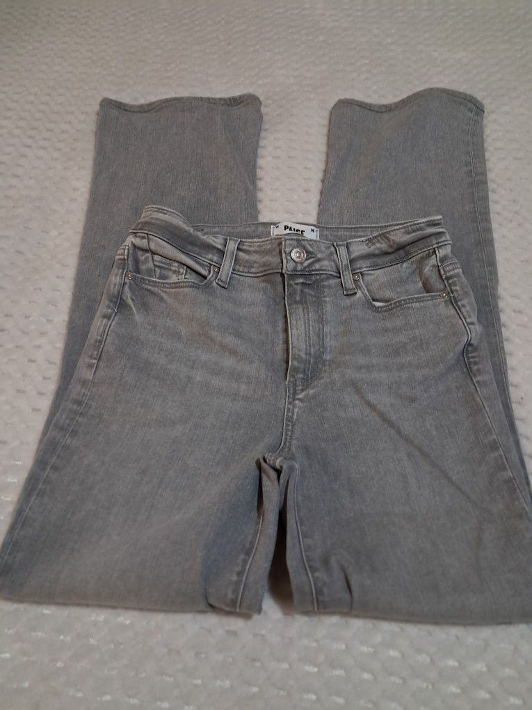 PAIGE HIGH RISE SIZE 27 Grey