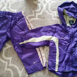 UW Nike Husky Toddler Rain Coat Suit | 18 months