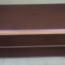 Wooden Shoe Bench/Entryway Bench Brown 