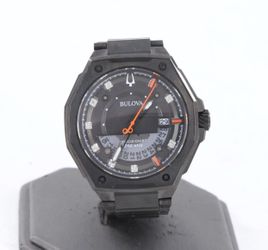 BULOVA 98D183 Marc Anthony Series X Date Black Quartz 45mm Men Watch (FPP012111)