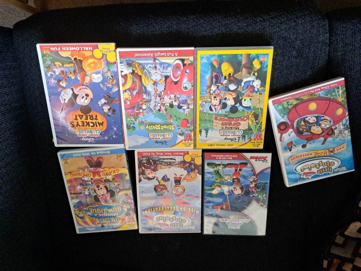 Kids DVD Little Einsteins Mickey Mouse Clubhouse