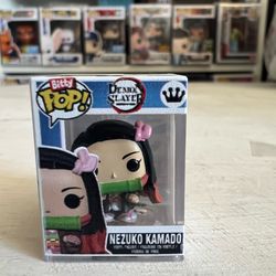 BITTY Nezuko Kamado 1" Funko Pop Demon Slayer Kimetsu No Yaiba Anime Manga Vinyl