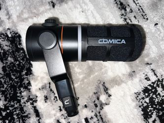 COMICA EJoy D10(D) USB/XLR Gaming Microphone with Noise Cancel, Boom Arm