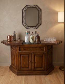 National mt airy Antique Oak Server Table Bar