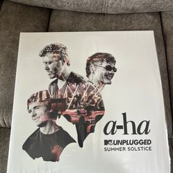 A-ha MTV Unplugged Solstice Vinyl, Mint Condition.